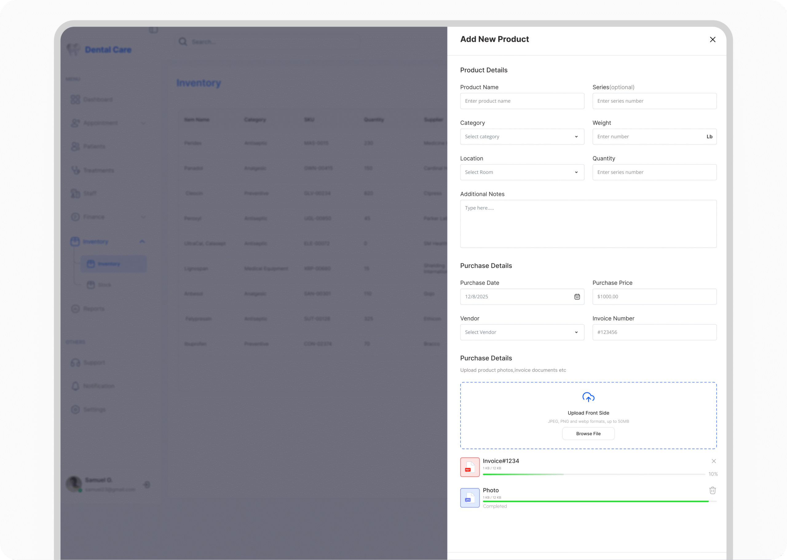 Project mockup